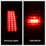 xTune Chevy Silverado 1500/2500/3500 99-02 LED Tail Lights Red Clear ALT-ON-CS99-LED-RC