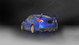 Corsa 2015-2021 Subaru WRX Cat Back Exhaust Black Quad 3.5in Tips *Sport*