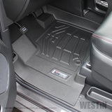 Westin 2012-2017 Dodge/Chrysler/Volkswagen Grand Caravan Wade Sure-Fit Floor Liners Front - Black
