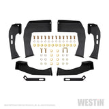 Westin 04-13 Chevy Silverado 1500 Crew Cab 2004-2013 HDX Drop Nerf Step Bars - Textured Black