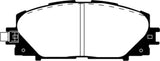 EBC 06+ Toyota Yaris 1.5 Greenstuff Front Brake Pads