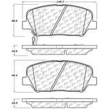 StopTech 11-15 Kia Optima Street Touring Front Brake Pads
