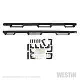 Westin/HDX 17-18 Ford F-250/350 Crew Cab (6.75ft Bed) Stainless Drop Nerf Step Bars - Textured Black