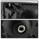 xTune Ford F250/350/450 Super Duty 05-07 Crystal Headlights Black Smoked HD-JH-FS05-AM-BSM