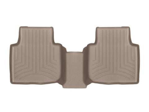 WeatherTech 2018+ Volkswagen Tiguan Rear FloorLiner - Tan (Fits 5 &7 Passenger Models)