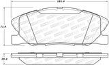 StopTech Sport Brake Pads w/Shims and Hardware - Front