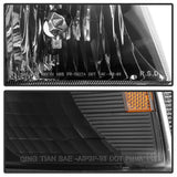 xTune Ford Ranger 93-97 Crystal Headlights w/ Corner Lights 4pcs Sets Black HD-JH-FR93-SET-BK