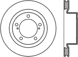 StopTech 08-11 Lexus LX570 Slotted & Drilled Front Left Rotor