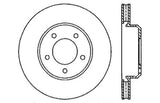 StopTech 05-13 Chrysler300/300C / 09-12 Dodge Challenger Front Left Drilled & Slotted Rotor